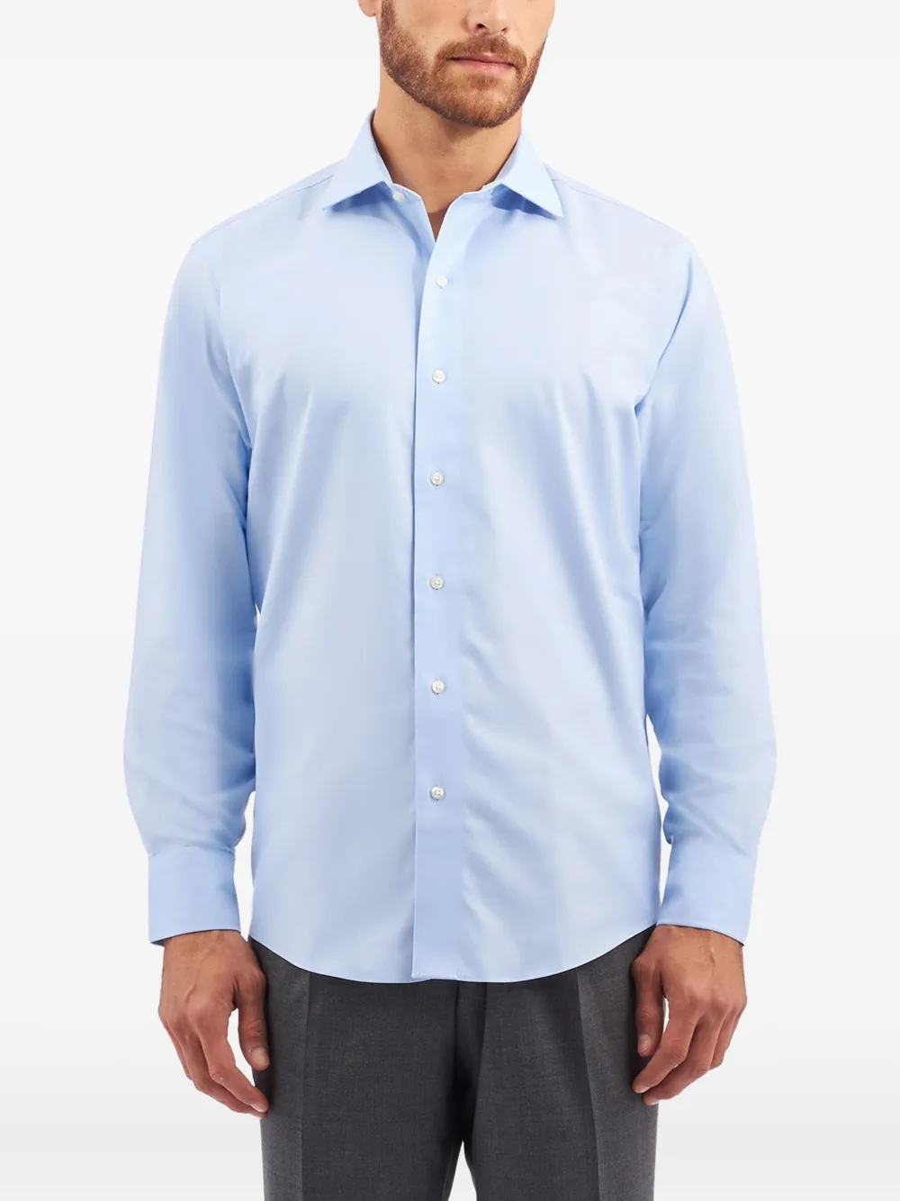 

Рубашка с длинными рукавами Brooks Brothers, синий