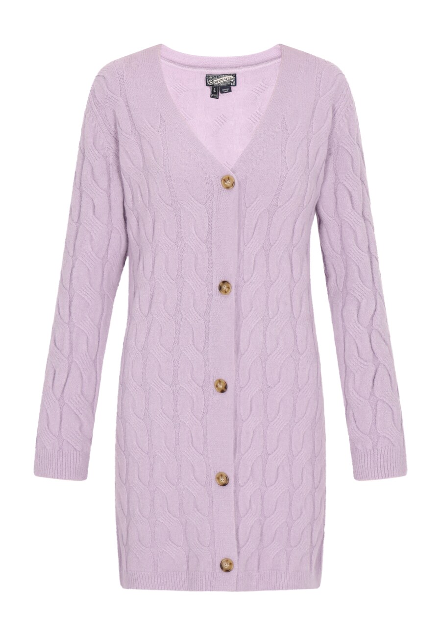 

Вязаный кардиган DreiMaster Vintage, светло-фиолетовый