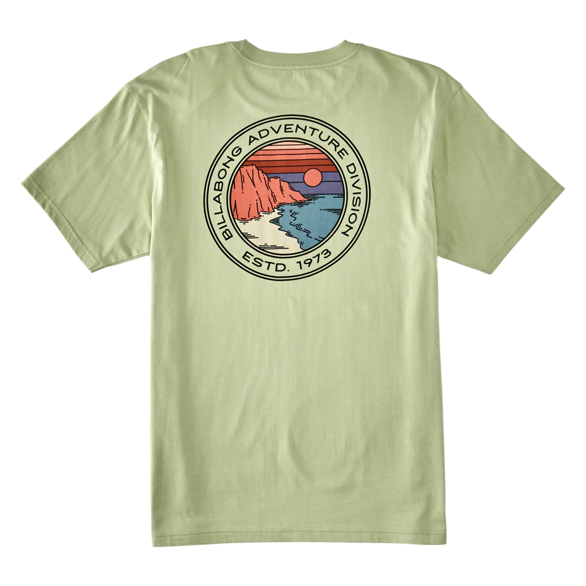 

Мужская футболка с коротким рукавом "Rockies" Billabong, Light Sage, Зеленый, Мужская футболка с коротким рукавом "Rockies" Billabong, Light Sage