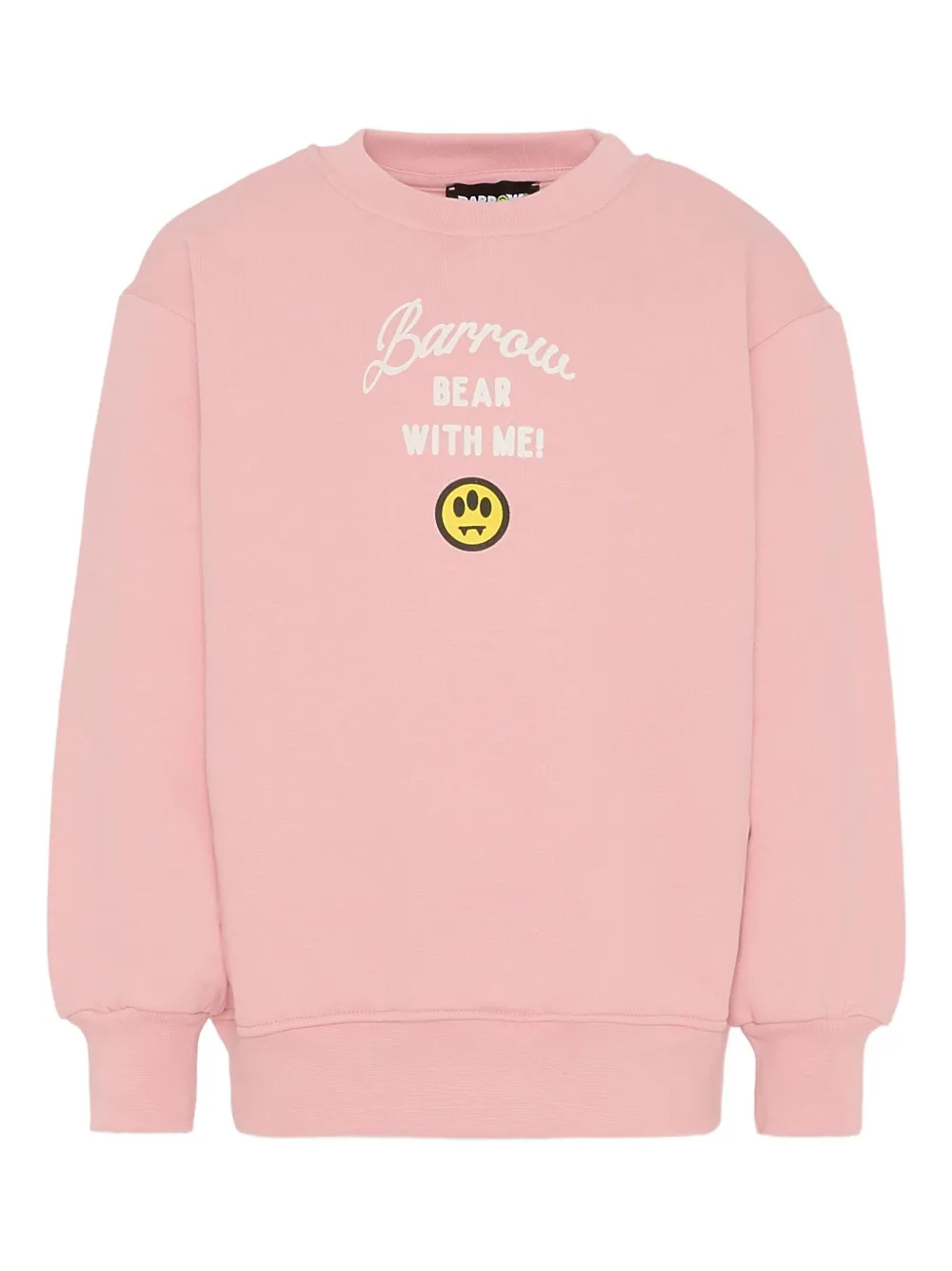 

Свитшот с круглым вырезом Barrow Kids, розовый