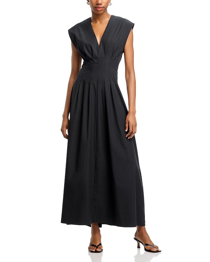 

Платье из поплина Ines rag & bone, черный