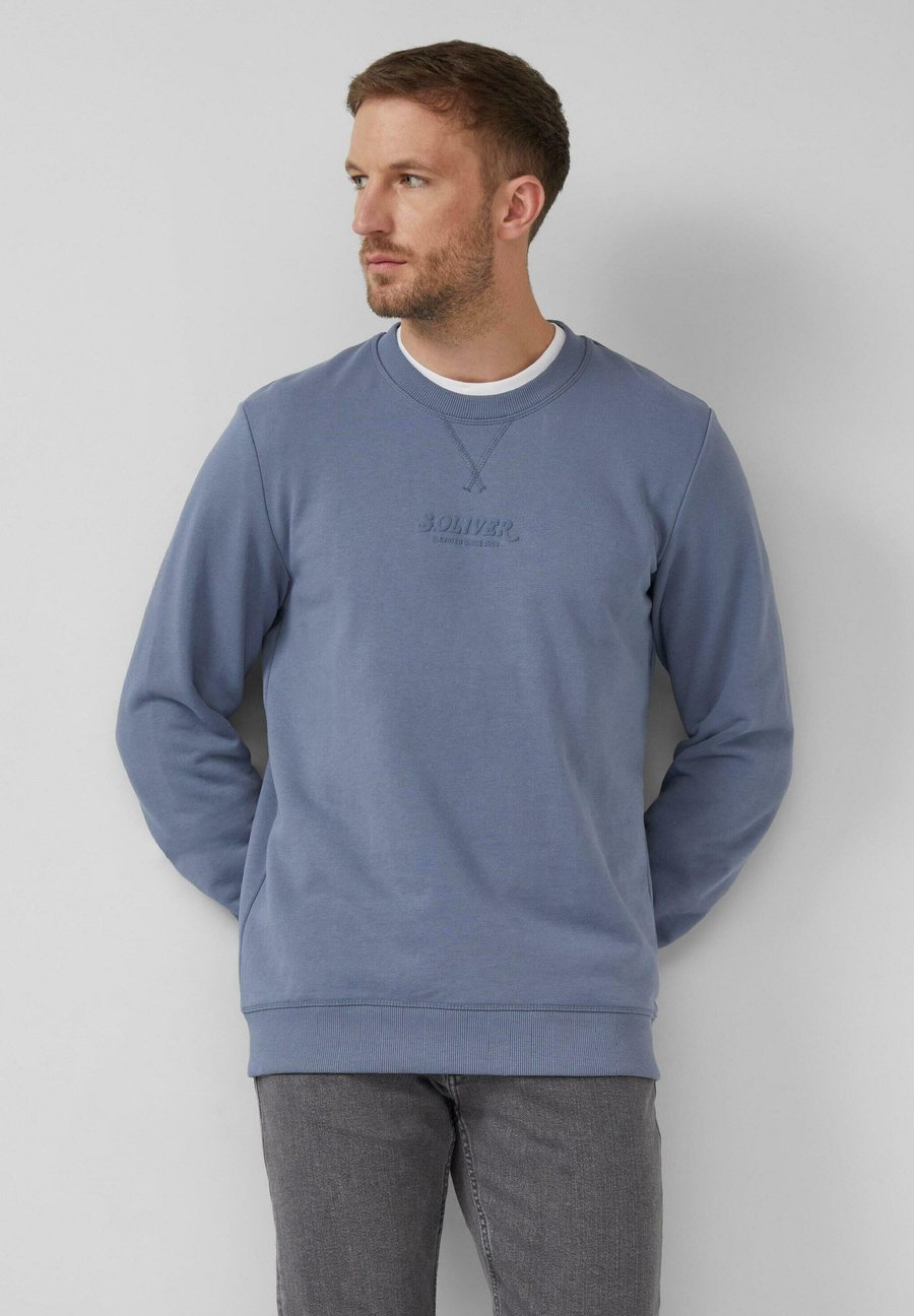 

Толстовка s.Oliver Sweatshirt, Blassblau/Dark Blue