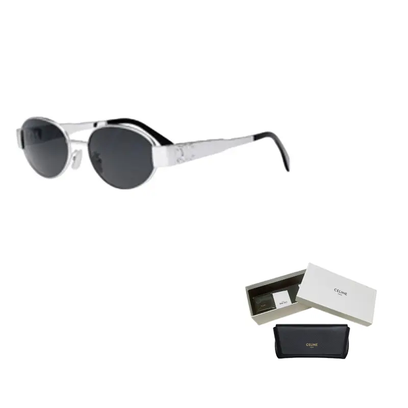 

CELINE Солнцезащитные очки овальной формы Eyewear Oval Frame, Silver
