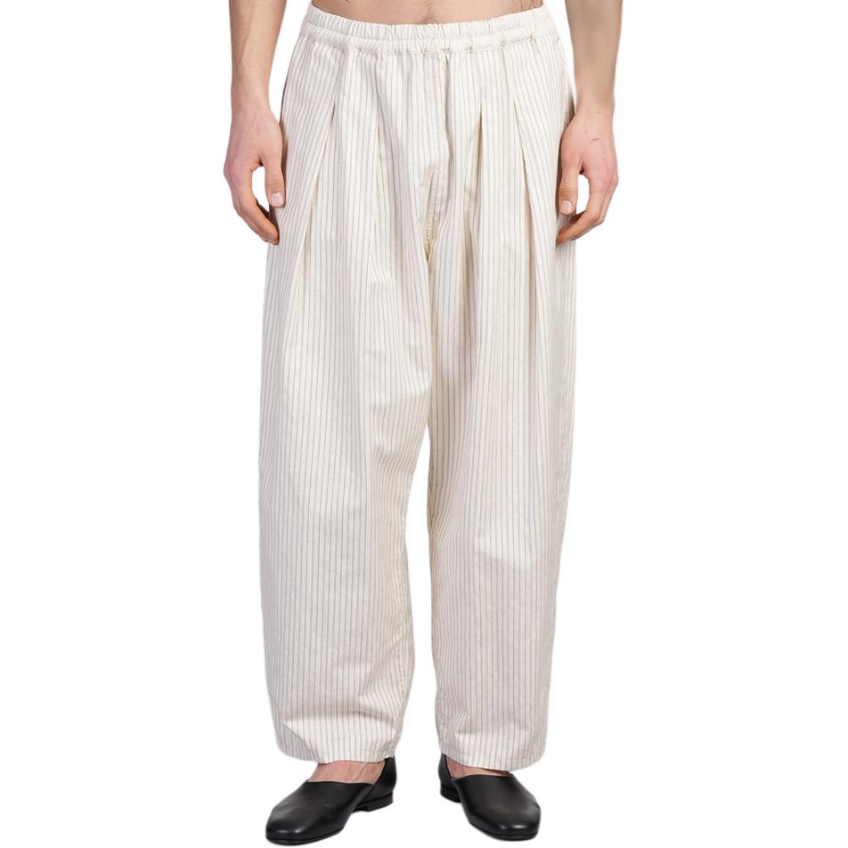 

Полосатые брюки Maison Margiela, бежевый