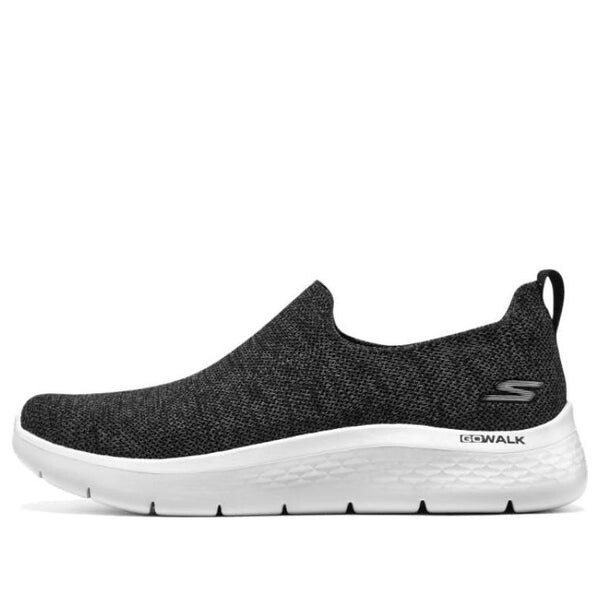 

Кроссовки go walk slip-on shoes 'black white' Skechers, черный