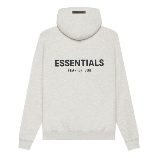 

Толстовка Fear of God Essentials SS21 Pullover Light Heather Oatmeal, цвет oatmeal