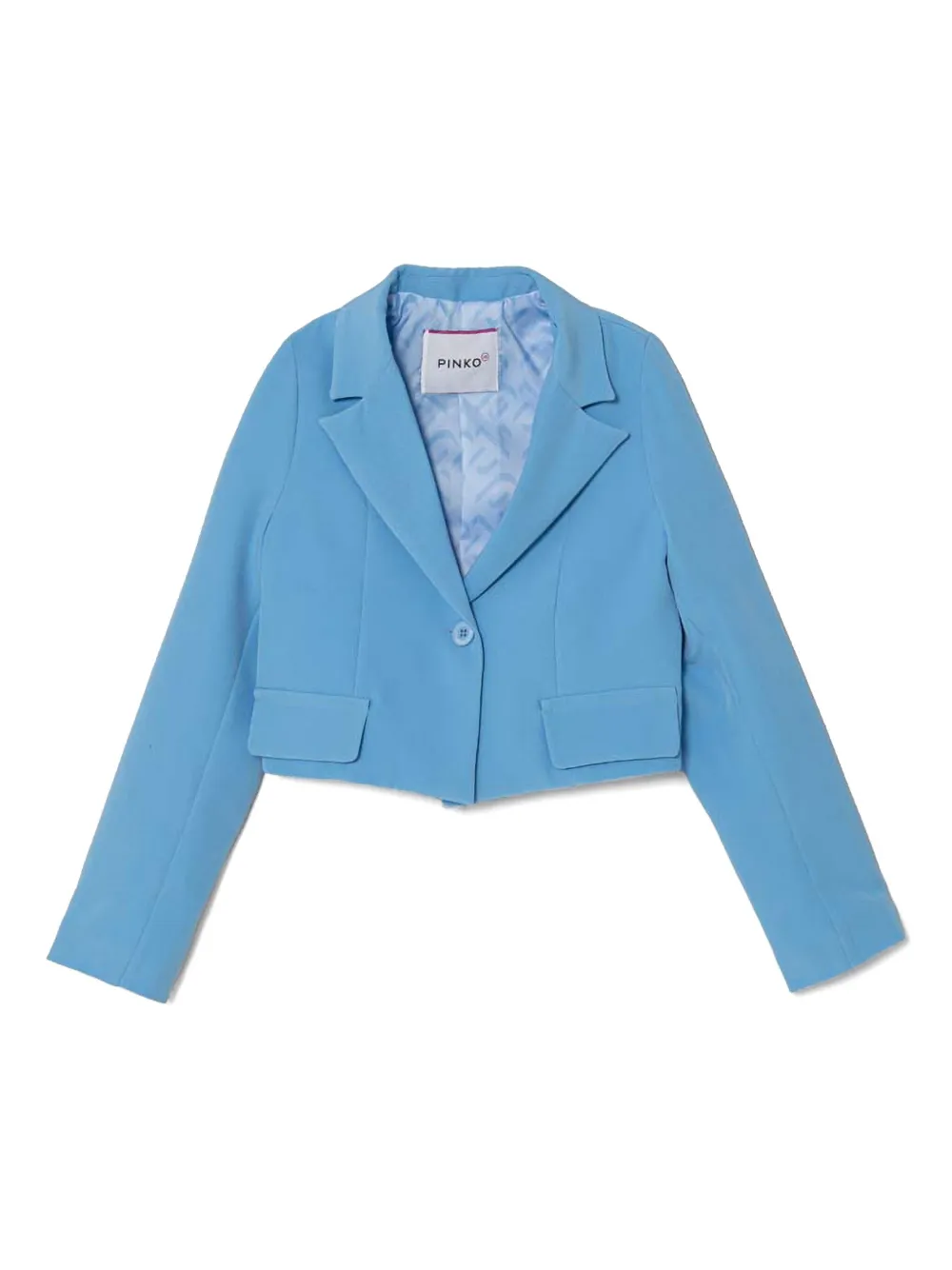 

Укороченный пиджак Pinko Kids, синий