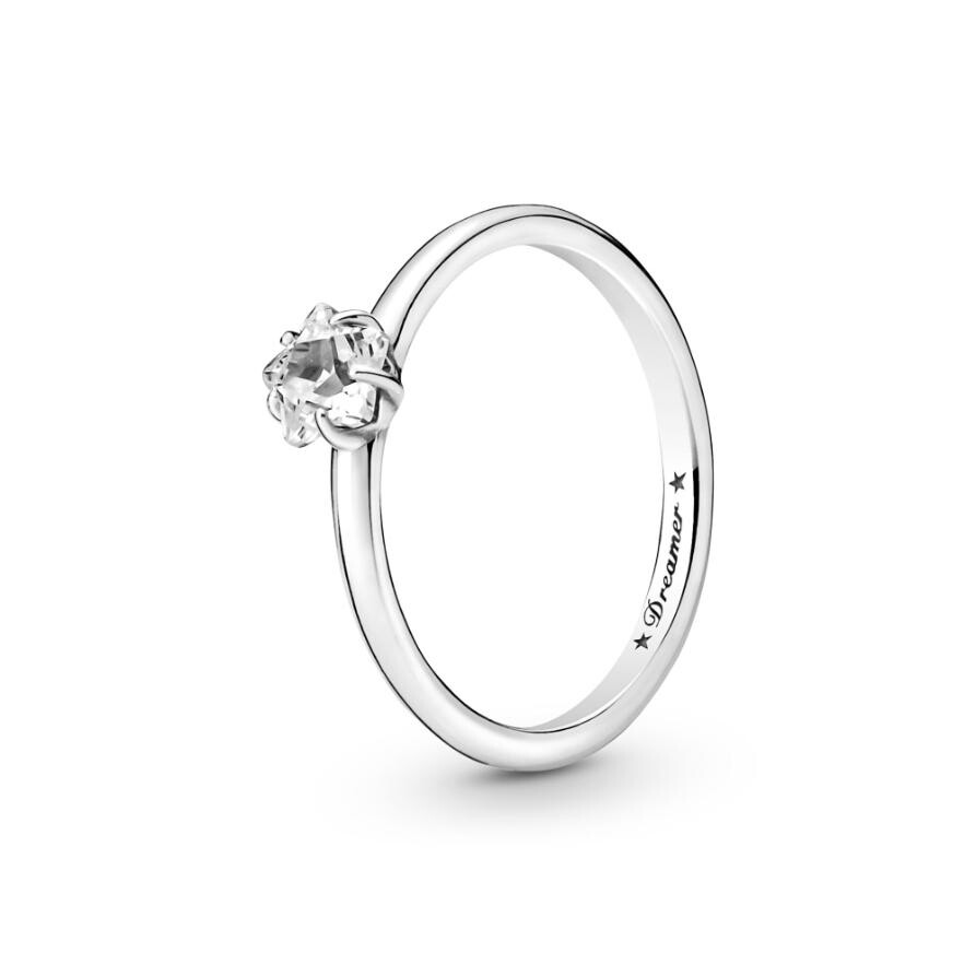 

Кольцо Celestial Sparkling Star Solitaire Pandora, стерлинговое серебро