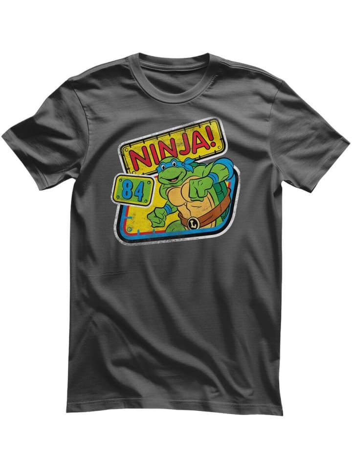 

Teenage Mutant Ninja Turtles Футболка "Ninja 84 Retro T-Shirt" серого цвета, Серый, Teenage Mutant Ninja Turtles Футболка "Ninja 84 Retro T-Shirt" серого цвета