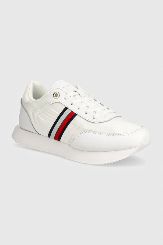 

Кроссовки ESSENTIAL RUNNER GLOBAL STRIPES Tommy Hilfiger, белый