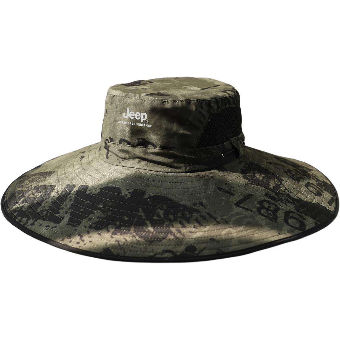 

Шляпа от солнца из полиэстера Unisex Jeep, camouflage army зеленый