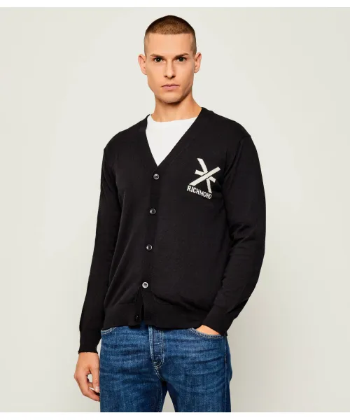 

Кардиган бежевый Regular fit Richmond X, черный