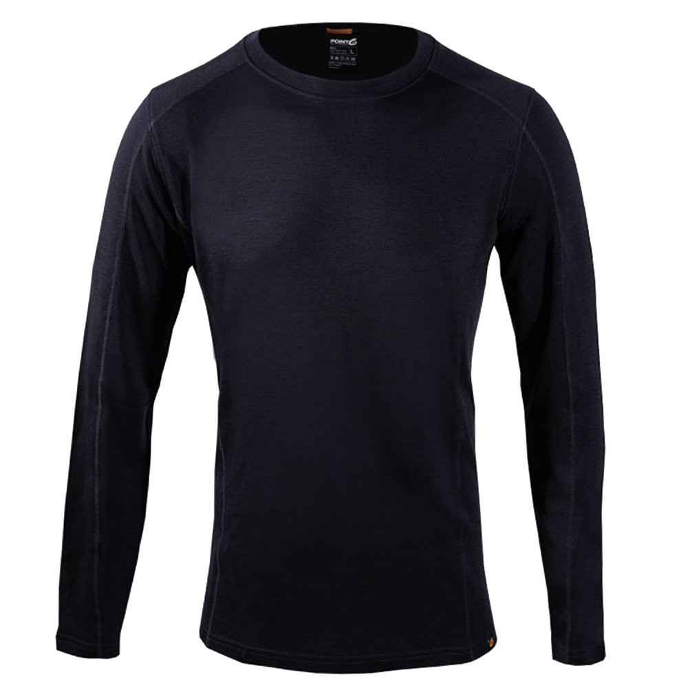 

Термобелье Point6 Merino Crew (мужское), Black