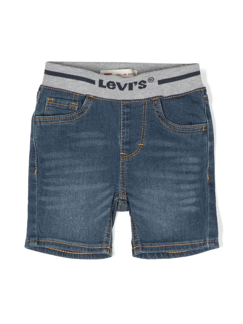 

Джинсовые шорты с логотипом Levi'S Kids, синий