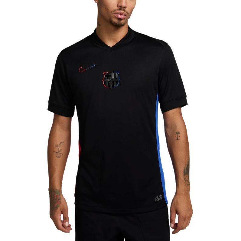 Футболка Dri Fit FW24 для футбола мужская черная Nike — фото 2
