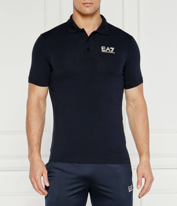 

Рубашка поло Regular fit Ea7, синий