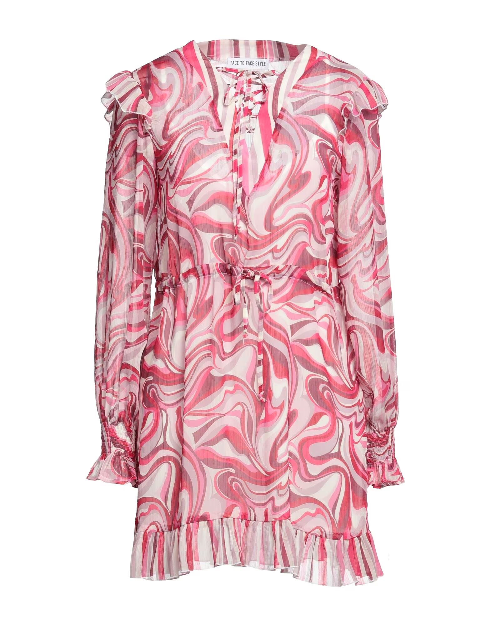 

Мини-платье Face To Face Style, фуксия