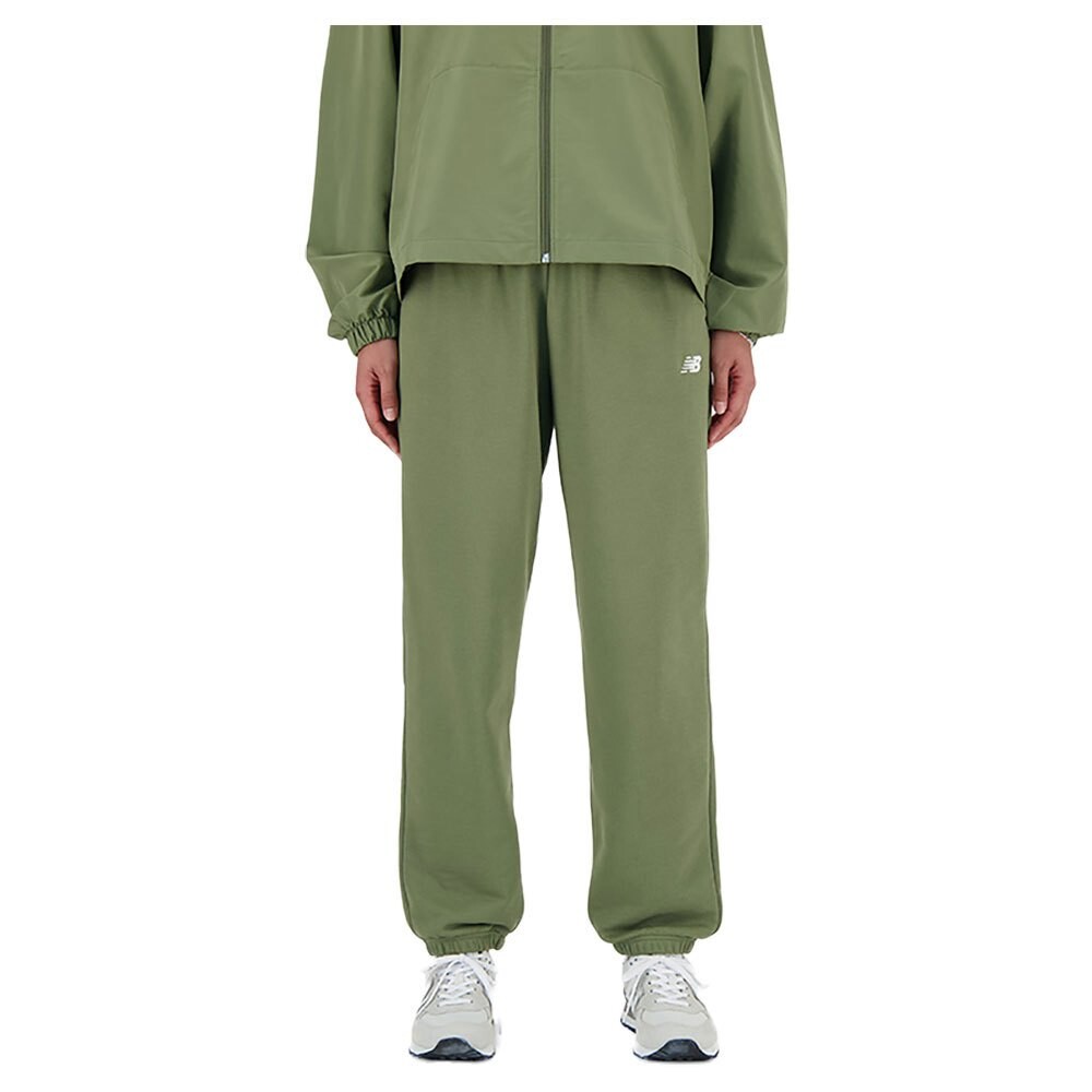 

Джоггеры New Balance Sport Essentials French Terry Joggers, зеленый