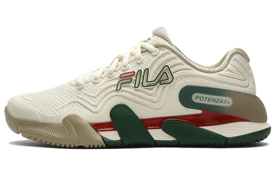 

FILA POTENZA Женские бежевые теннисные туфли с низким верхом и устойчивостью к истиранию, цвет Beige
