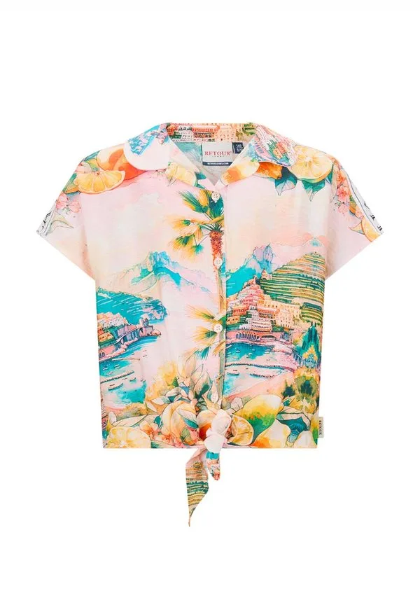 Retour джинсовые рубашки блузка на пуговицах katja Retour Jeans, Sorbet