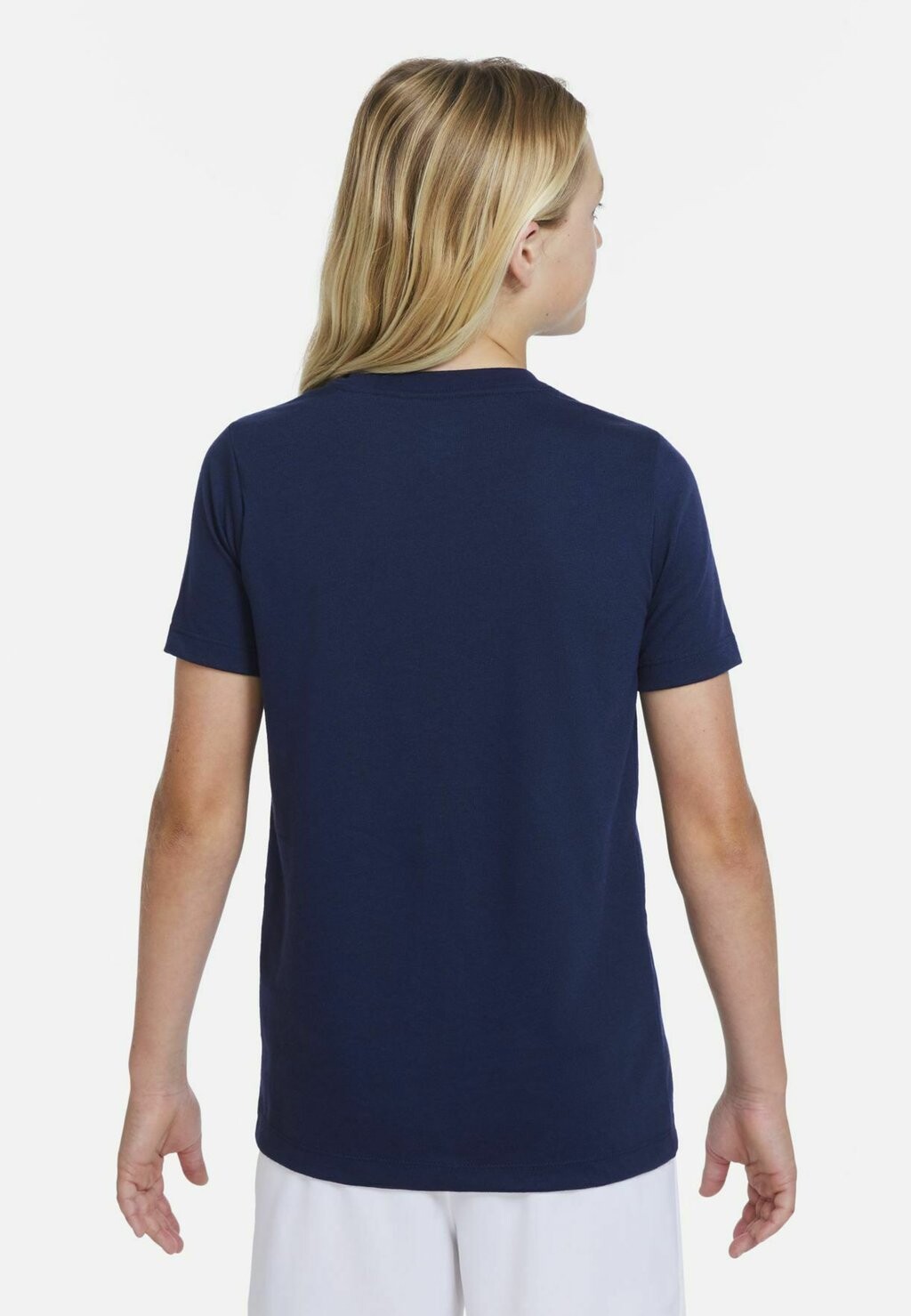 Спортивная футболка PIŁKARSKI DLA DUŻYCH DZIECI DRI FIT PARK Nike, темно-синий — фото 4