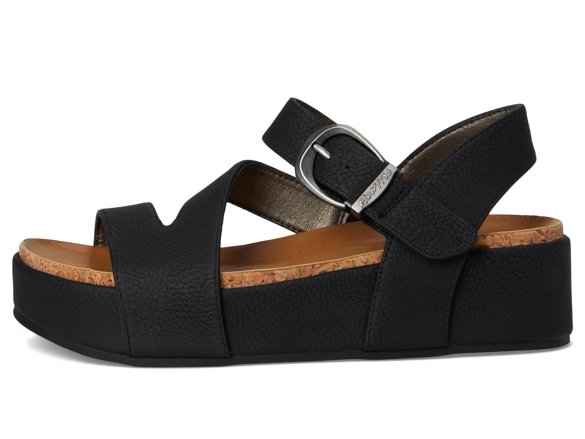 Сандалии Blowfish Malibu Isabel, цвет Black Faux Nubuck — фото 4