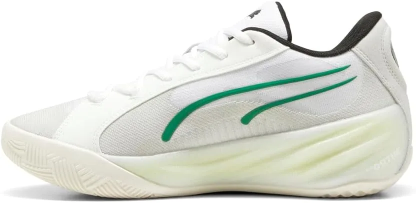 Спортивные кроссовки PUMA Unisex All-pro Nitro Team, белый/зеленый/серый — фото 3