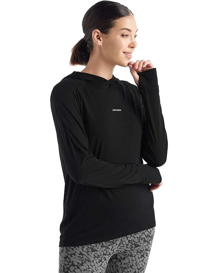 

Худи Icebreaker 125 Cool-Lite Sphere Long Sleeve, черный