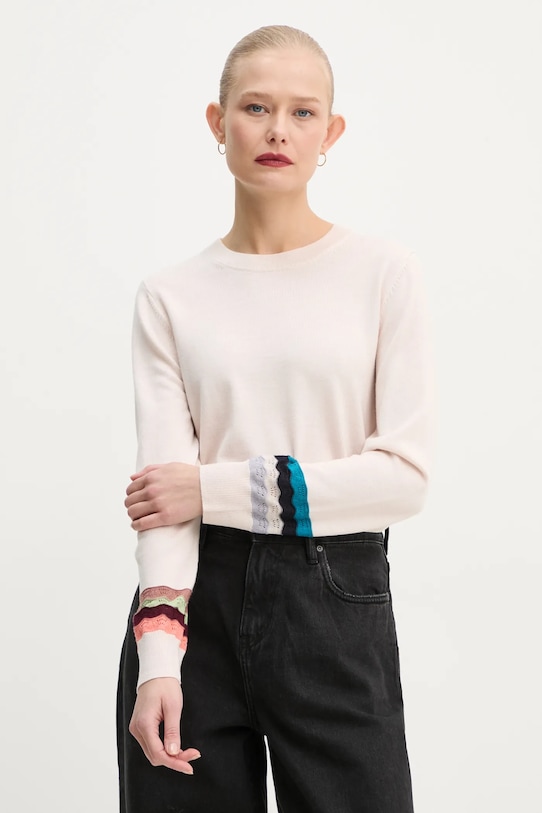 

Шерстяной свитер Ps Paul Smith, бежевый