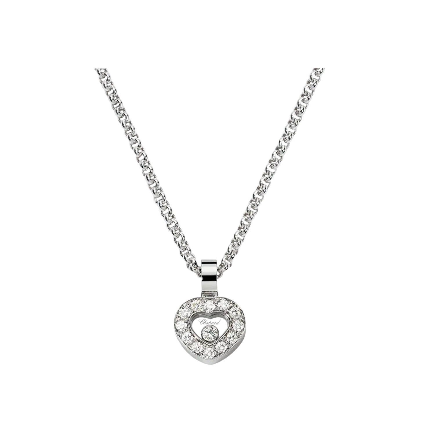 

Колье happy diamonds icon из белого золота 792936 1001 Chopard