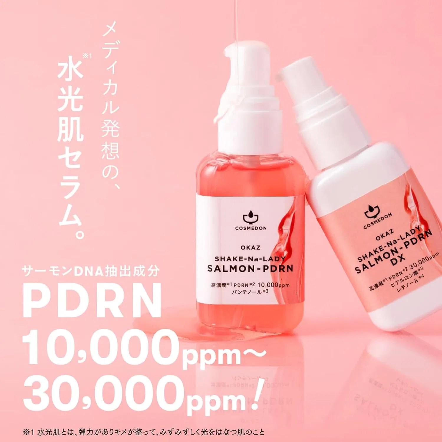 Сыворотка Cosmedon — Для лица с PDRN и ретинолом Salmon PDRN Beauty Serum 30000 ppm, 30 мл — фото 2