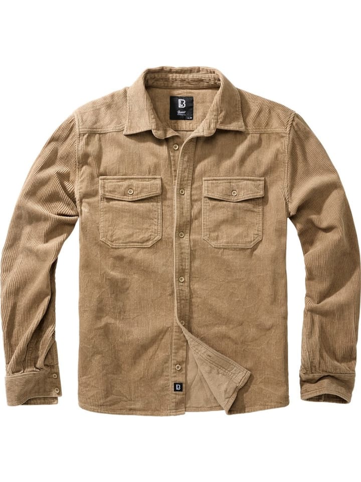 

Рубашка Corduroy Classic Brandit, бежевый