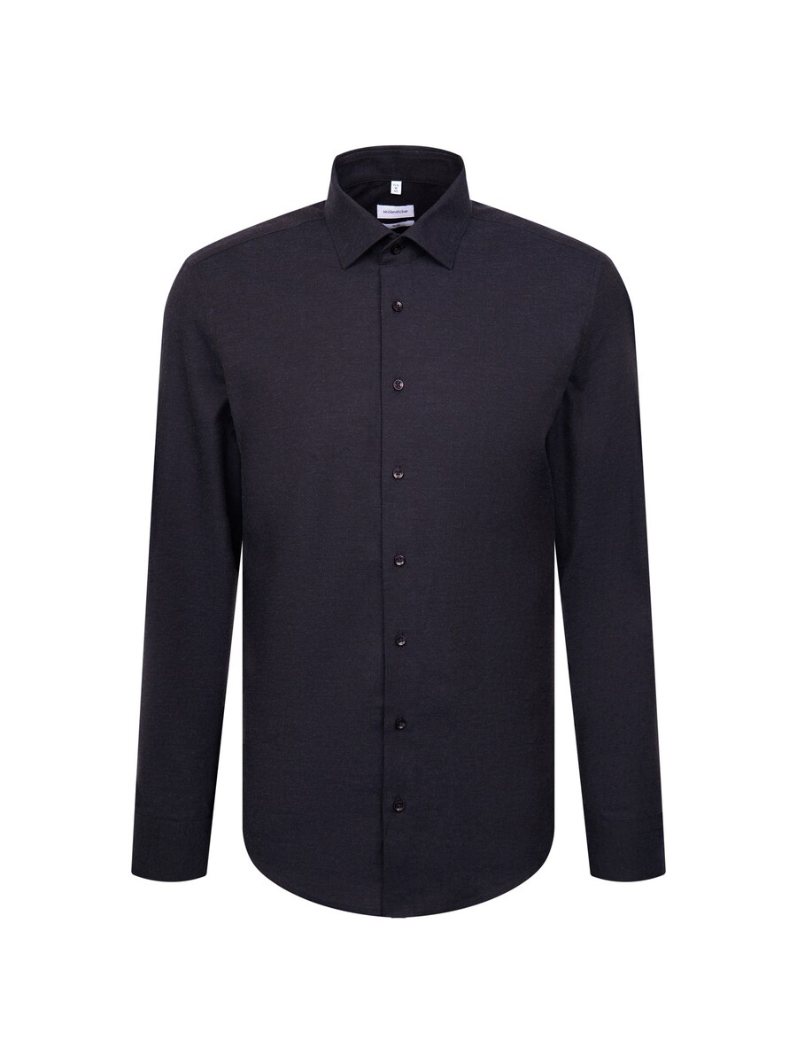 

Рубашка делового кроя Slim Fit SEIDENSTICKER SMART FLANNELS, темно-синий