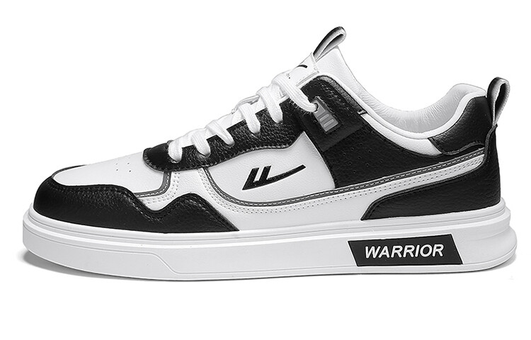 

Кроссовки WARRIOR Skateboarding Shoes Men Low-top White/Black, белый/черный