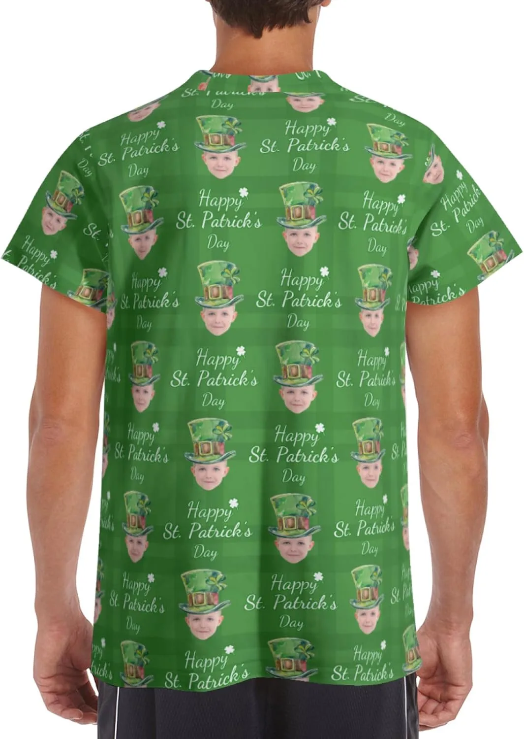 Футболка Custom St Patrick's Day Unisex с принтом — фото 4