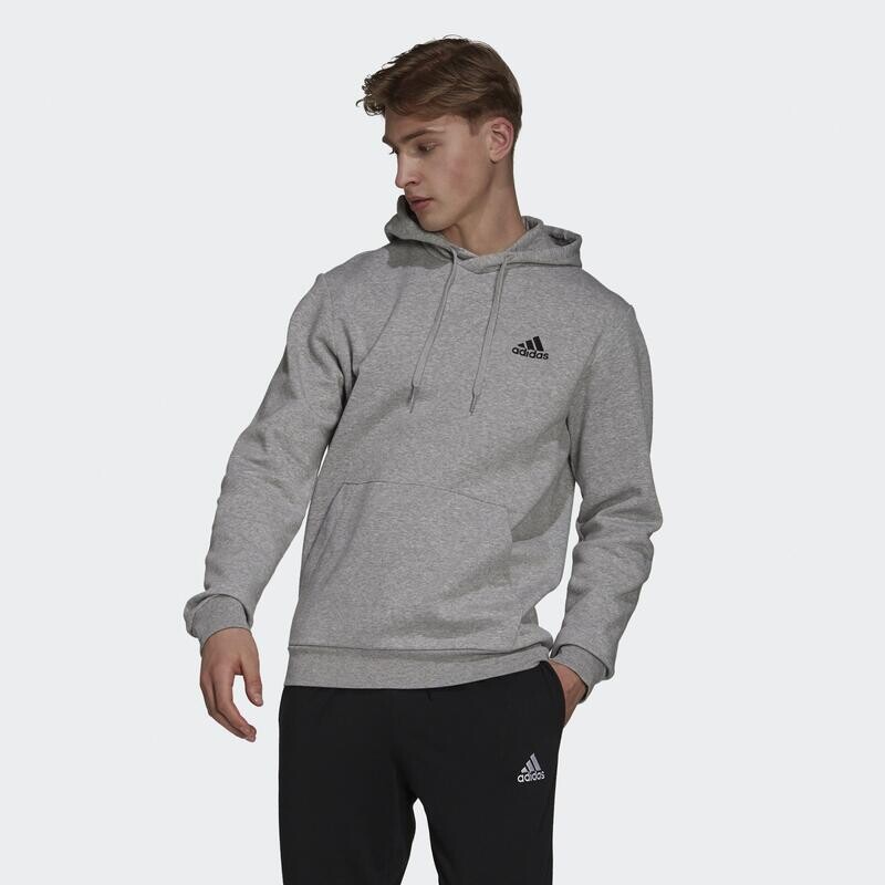 

Флисовая толстовка Essentials ADIDAS, цвет gris