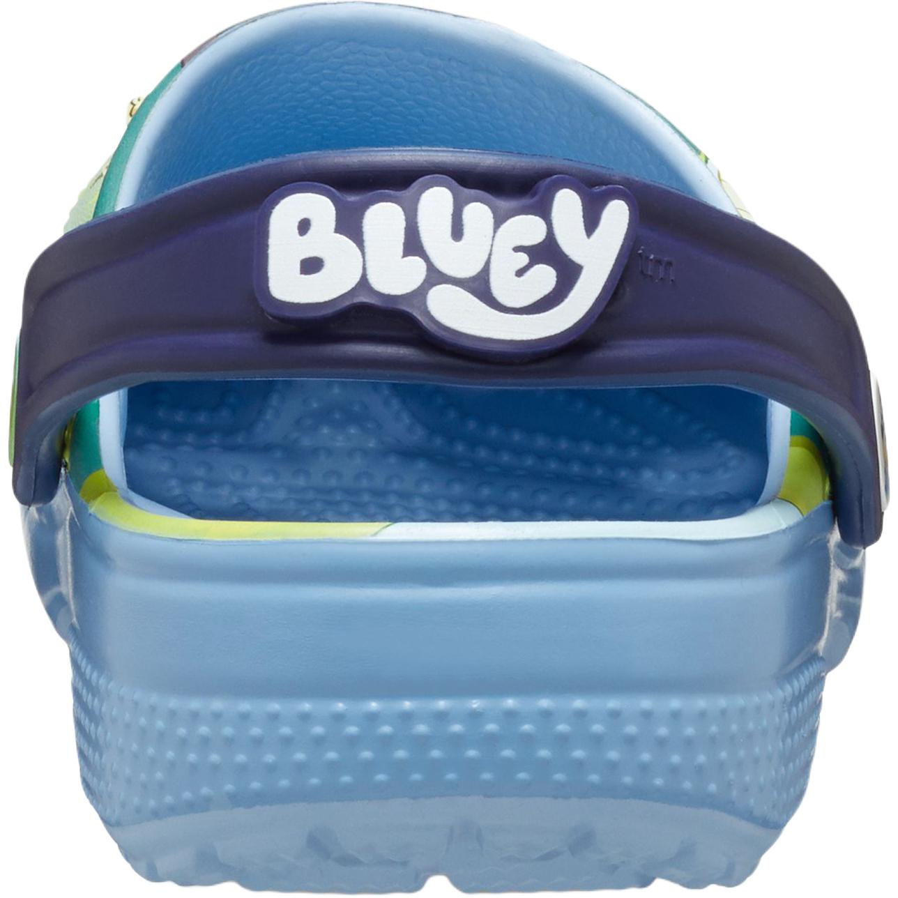 Классические водонепроницаемые низкие детские сандалии Clog Kids' Crocs, синий — фото 4