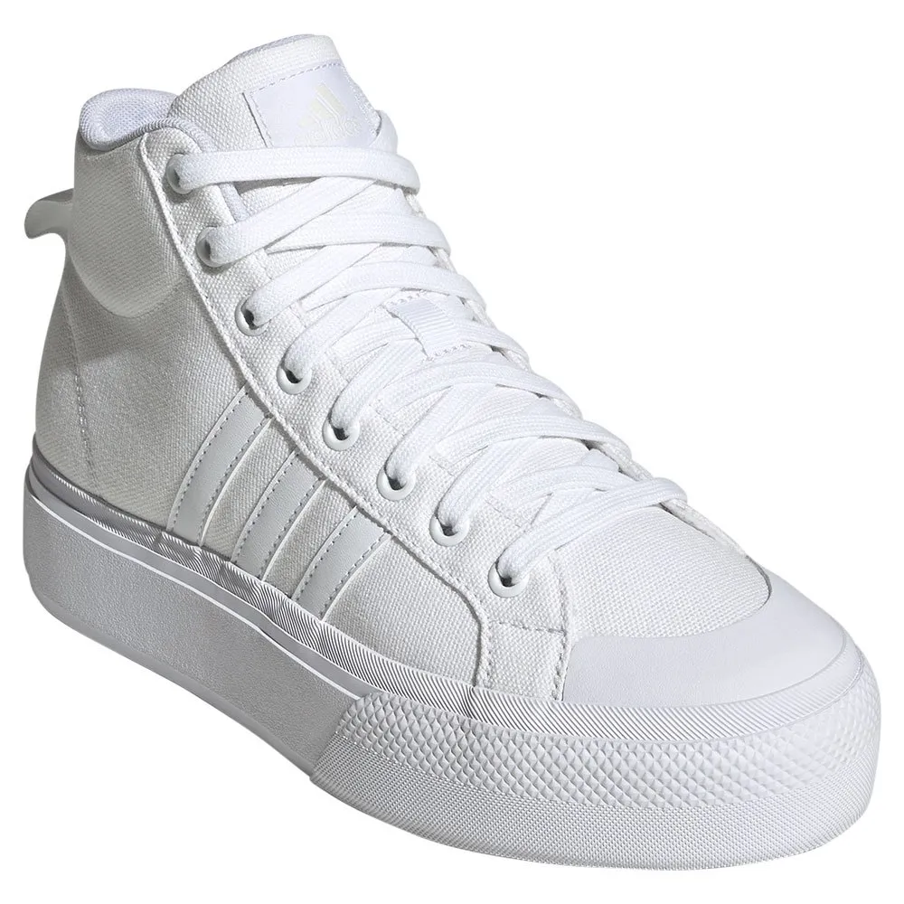 Кроссовки adidas Bravada 2.0 Mid Platform, белый — фото 4