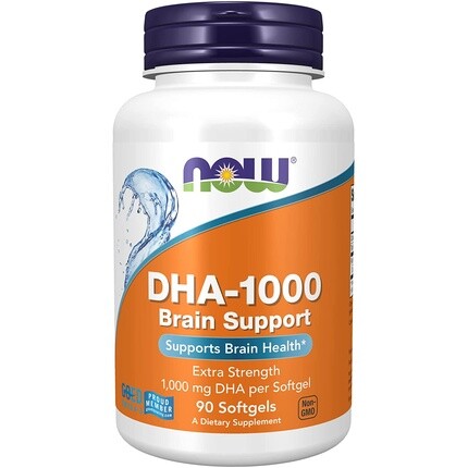 

NOW Foods DHA-1000 Мягкие таблетки для поддержки мозга 90
