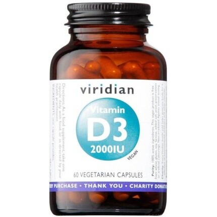 

Виридиан Витамин D3 2000 МЕ Viridian
