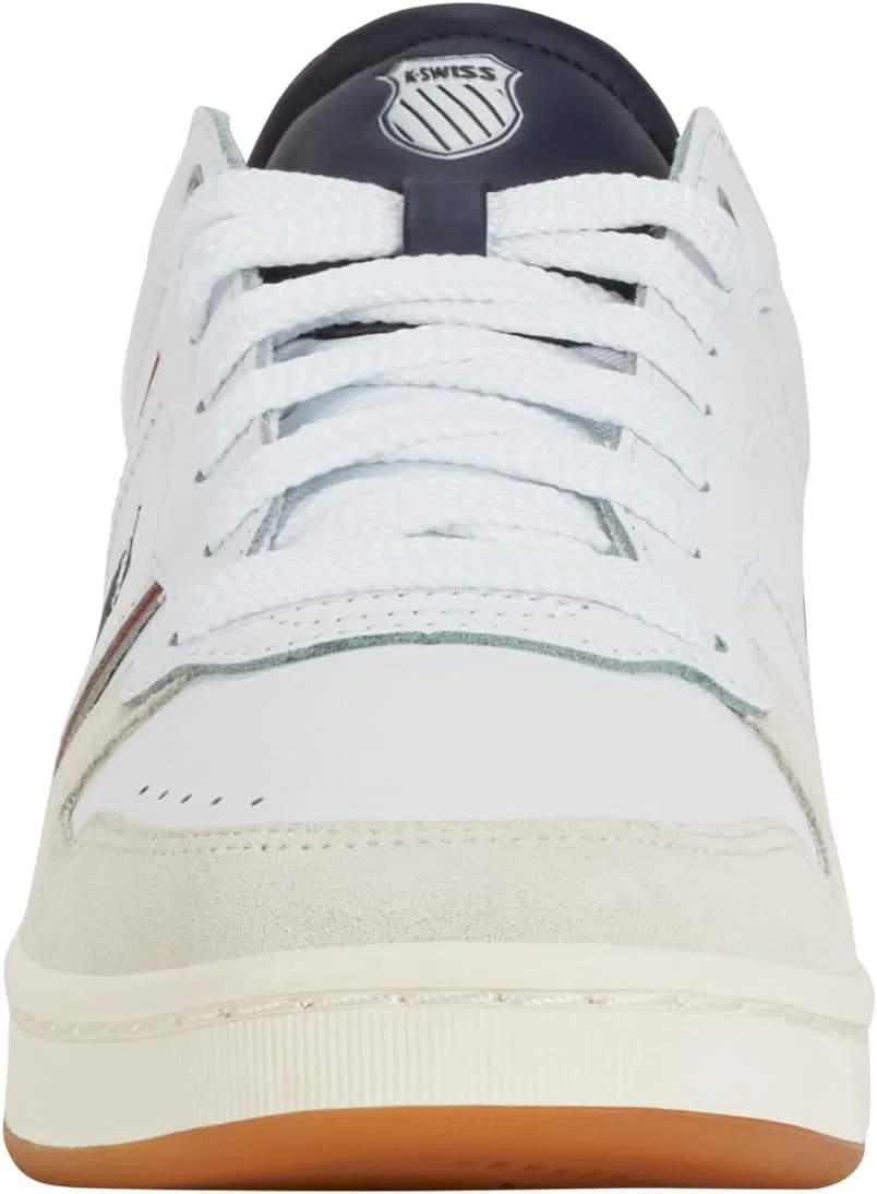 Мужские кроссовки K-Swiss Lozan, White Black Gunetal — фото 2
