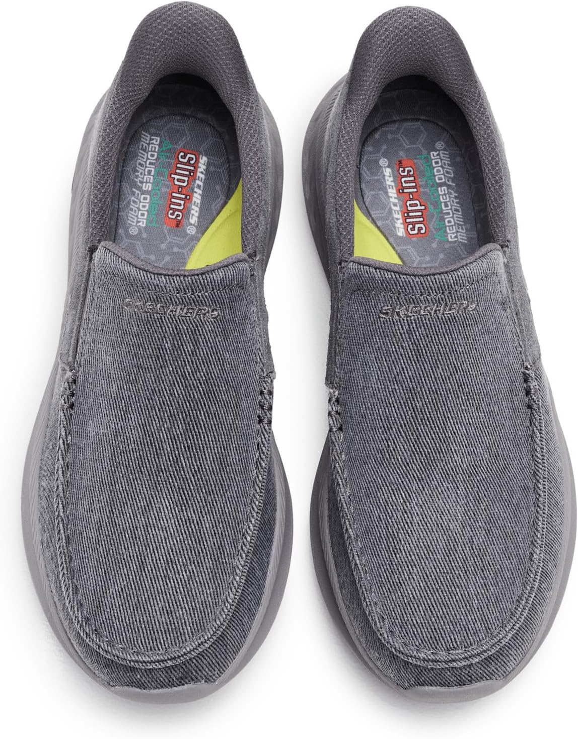 Мужские кроссовки Skechers Pollard - Reed, Charcoal — фото 2