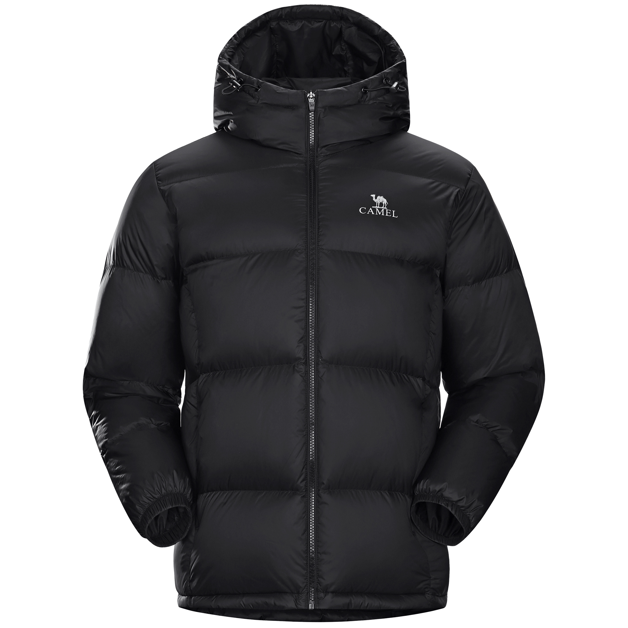 

Пуховик Unisex с капюшоном утепленный CAMEL, черный