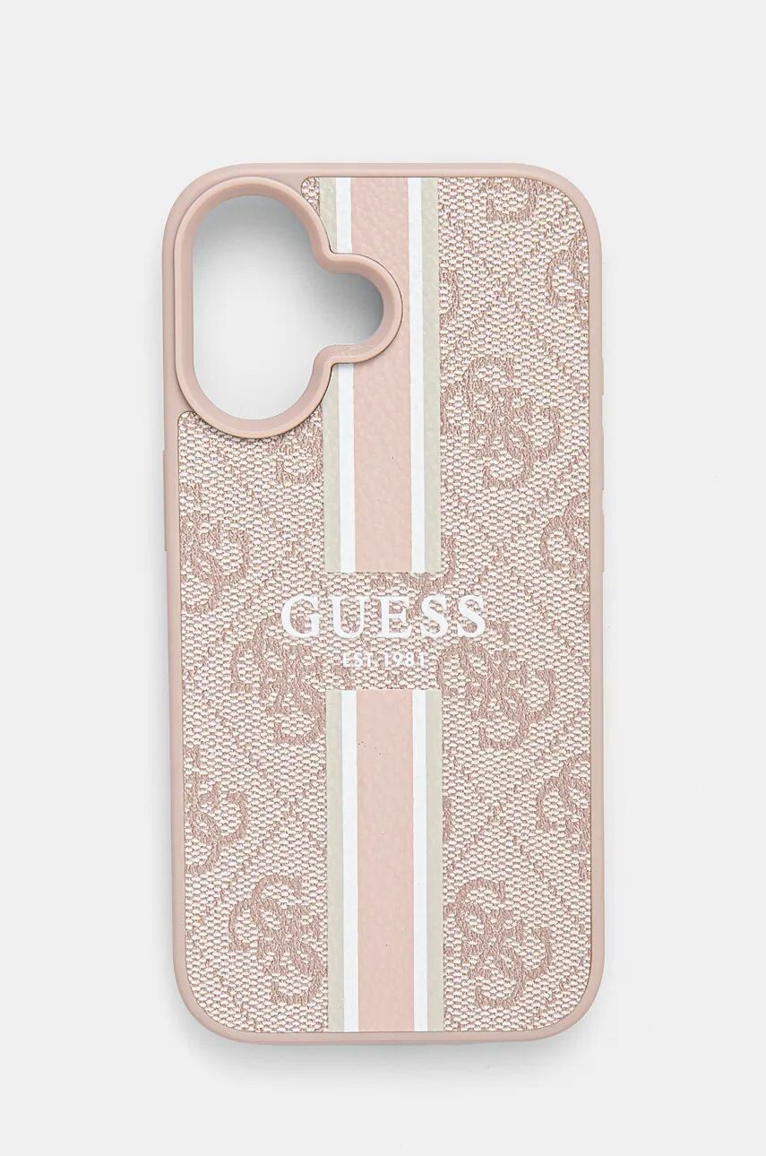 

Чехол для телефона Guess iPhone 16 6.1, розовый