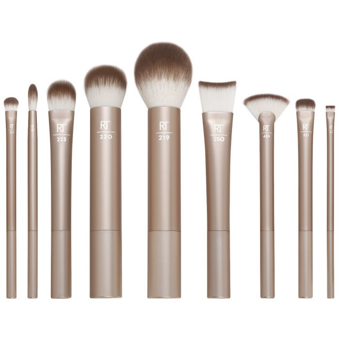 

Набор косметики Set 9 Brochas Au Naturel Complete Brush Set Real Techniques, Multicolor