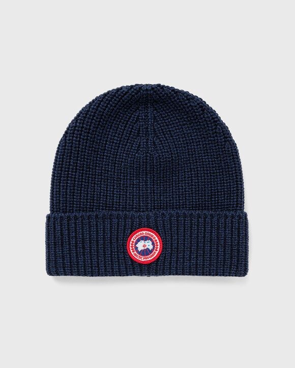 

Шапка Canada Goose Rib Toque, цвет navy heather