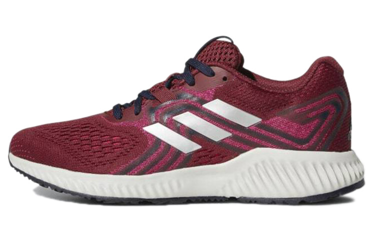 

Кроссовки Aerobounce 2 женские с низким верхом, белые/красные Adidas