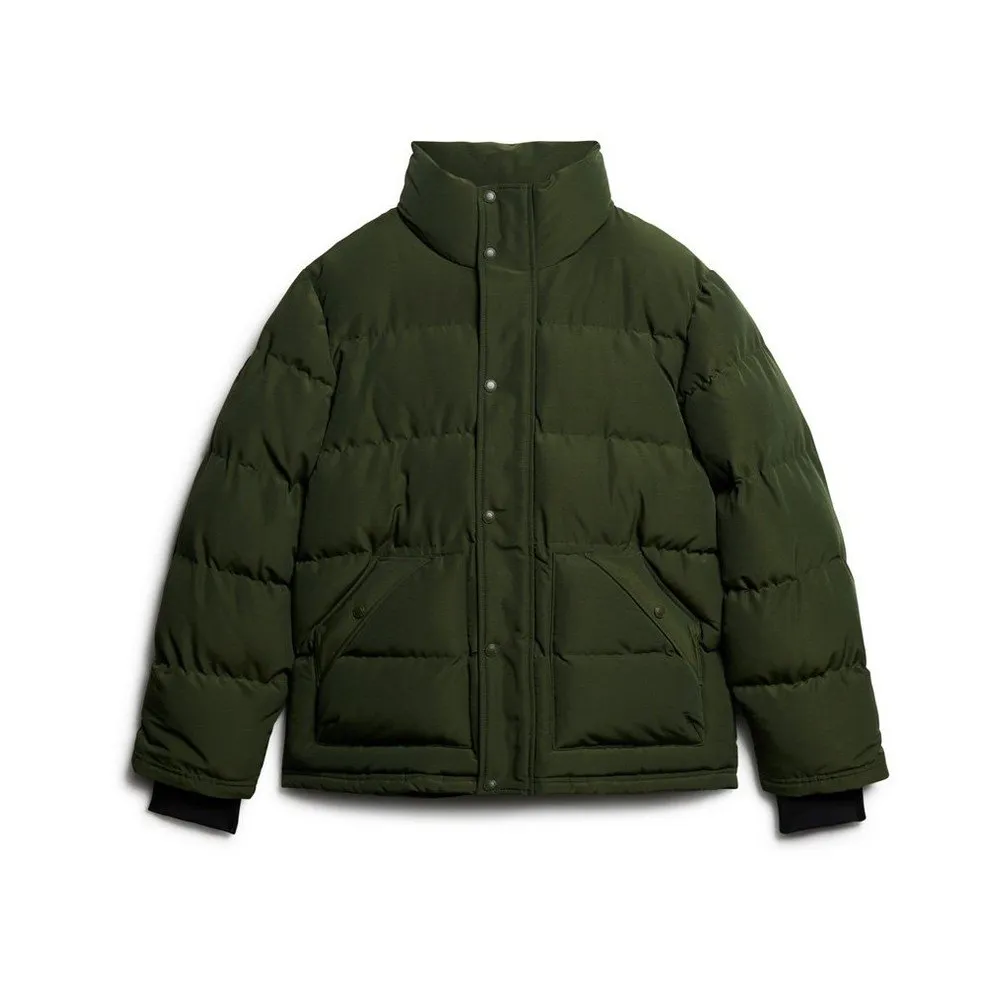 

Пуховик Superdry Everest, зеленый