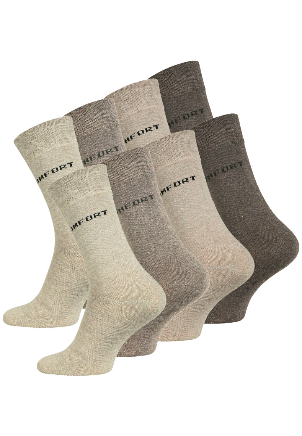 

Носки 8-PACK Cotton Prime, коричневый