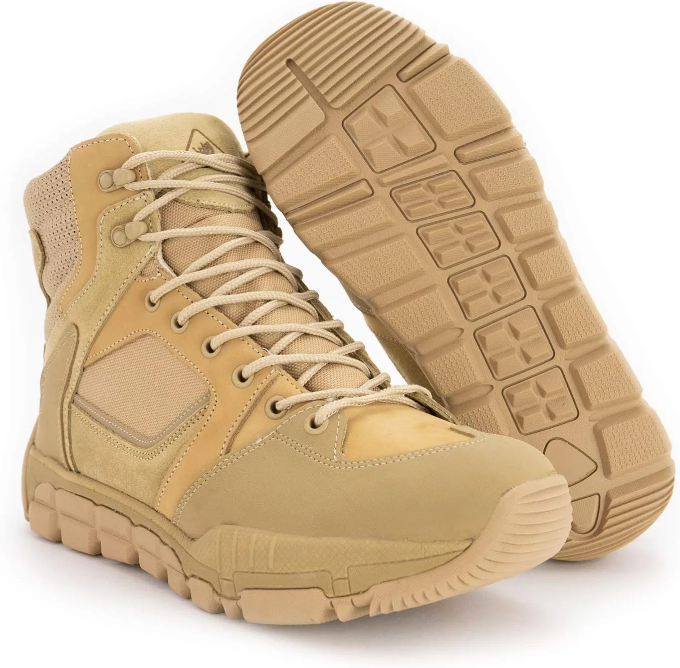 Тактические ботинки RYNO GEAR Trek Coolmax с боковой молнией, Beige